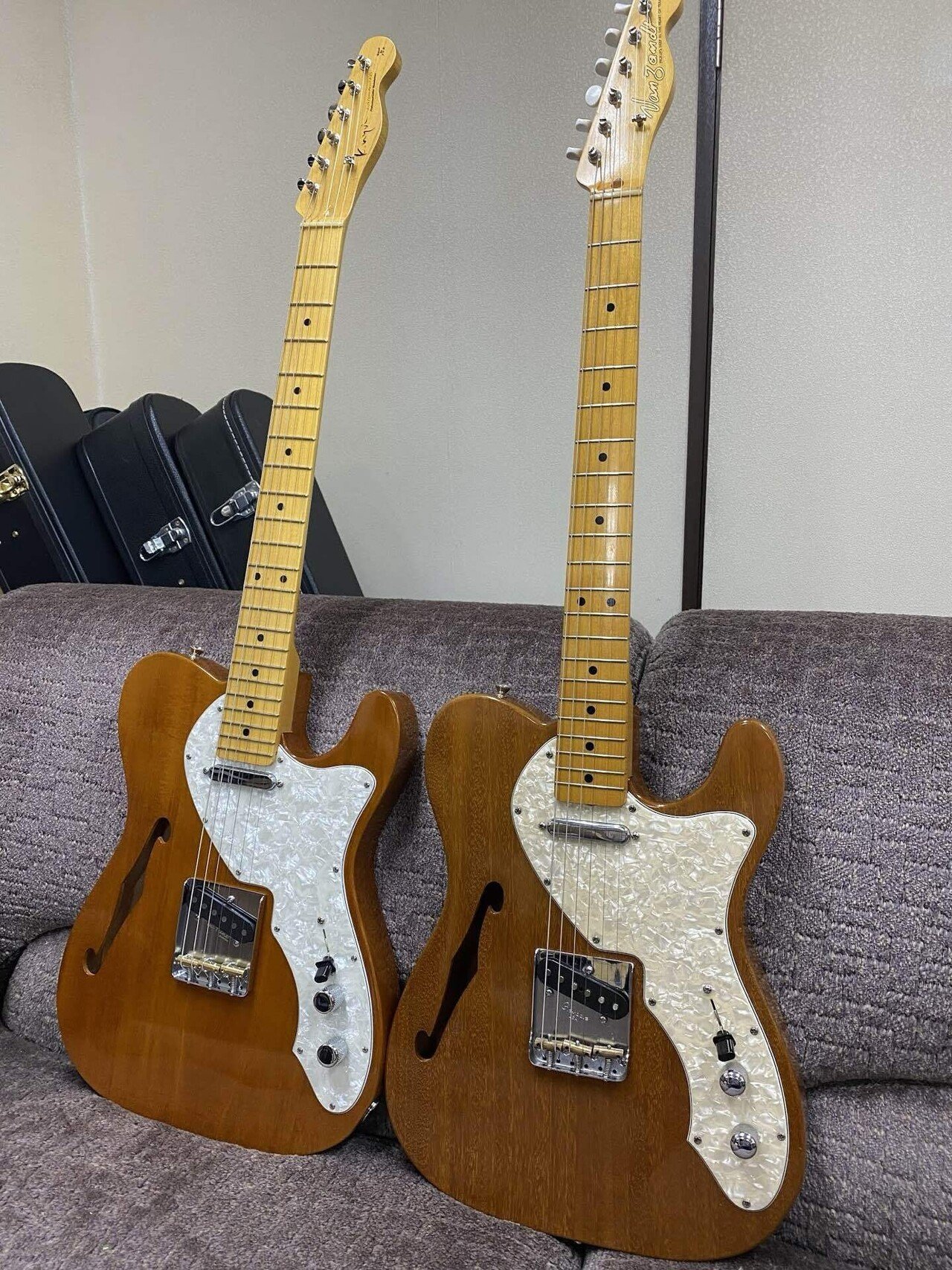 PGM 製ThinLine2種 Vanzandt and K.Nyui Custom Guitars｜池上