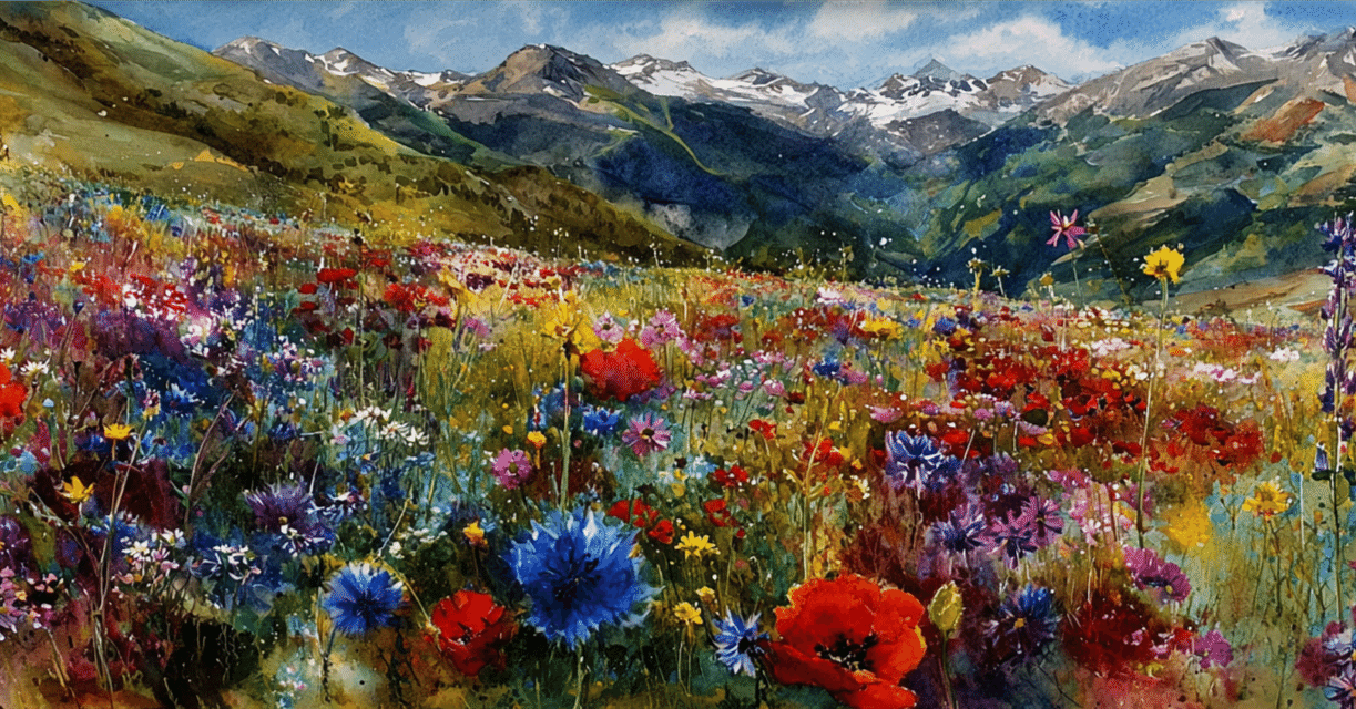 ふんわりタッチの水彩画風アート。プロンプトはメンバーシップで｜松本