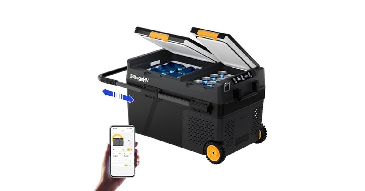 BougeRV ポータブル冷蔵庫 車載冷蔵庫 大容量 40L BougeRV ポータブル冷蔵庫 車載冷蔵庫 大容量 40Lをレビュー