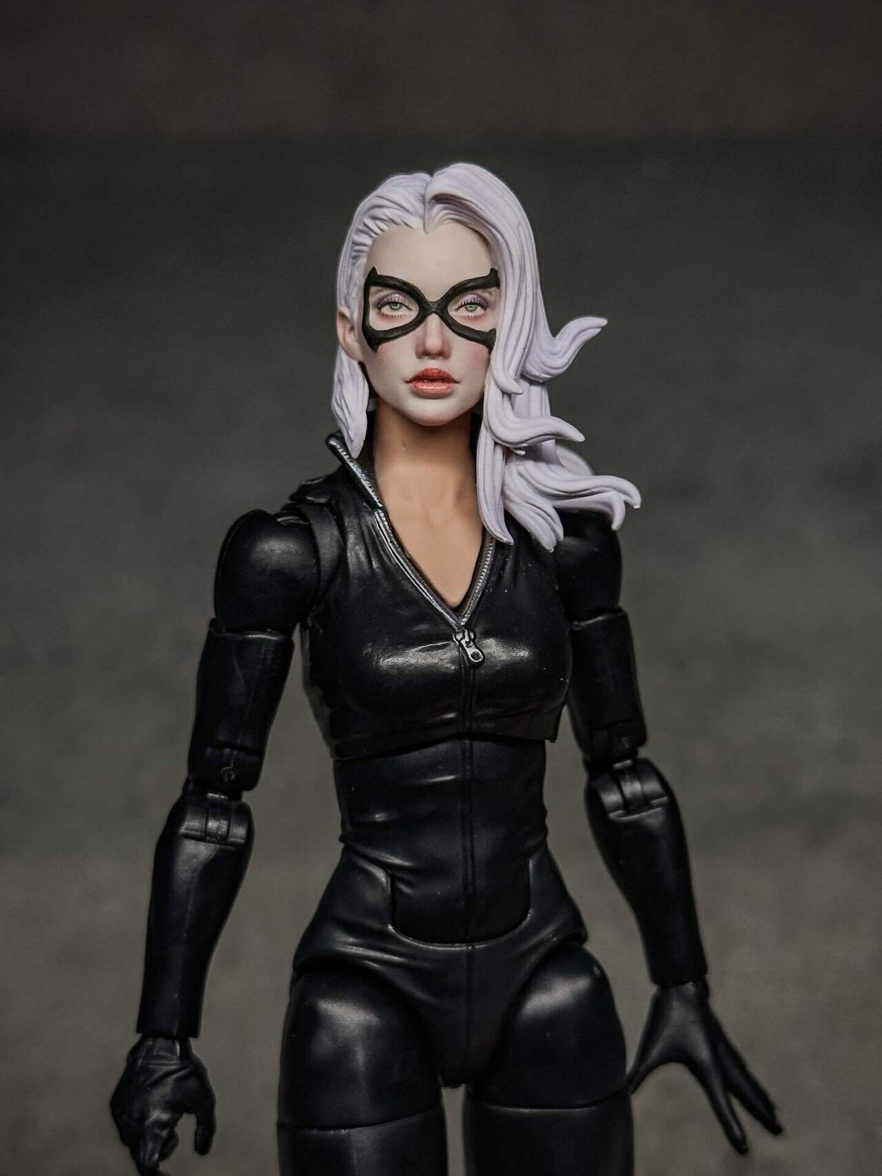 マーベルレジェンド　ブラックキャット マーベルレジェンド レトロコレクション スパイダーマン ブラック