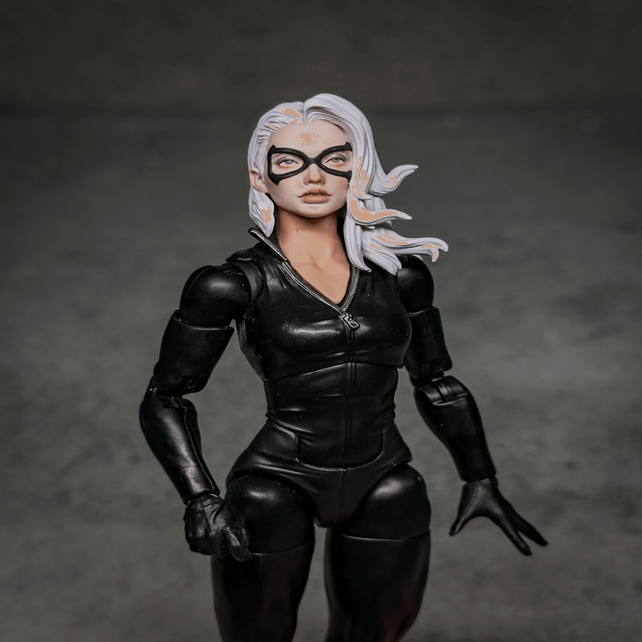 リペイント】マーベル ブラックキャット カスタムヘッド｜OTAKA Custom