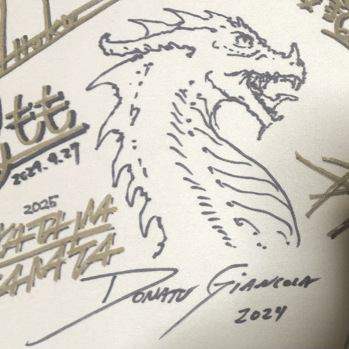 プレイマットにサインを集めた話｜イツキ