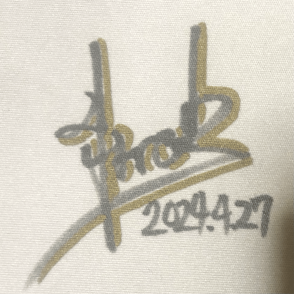 プレイマットにサインを集めた話｜イツキ