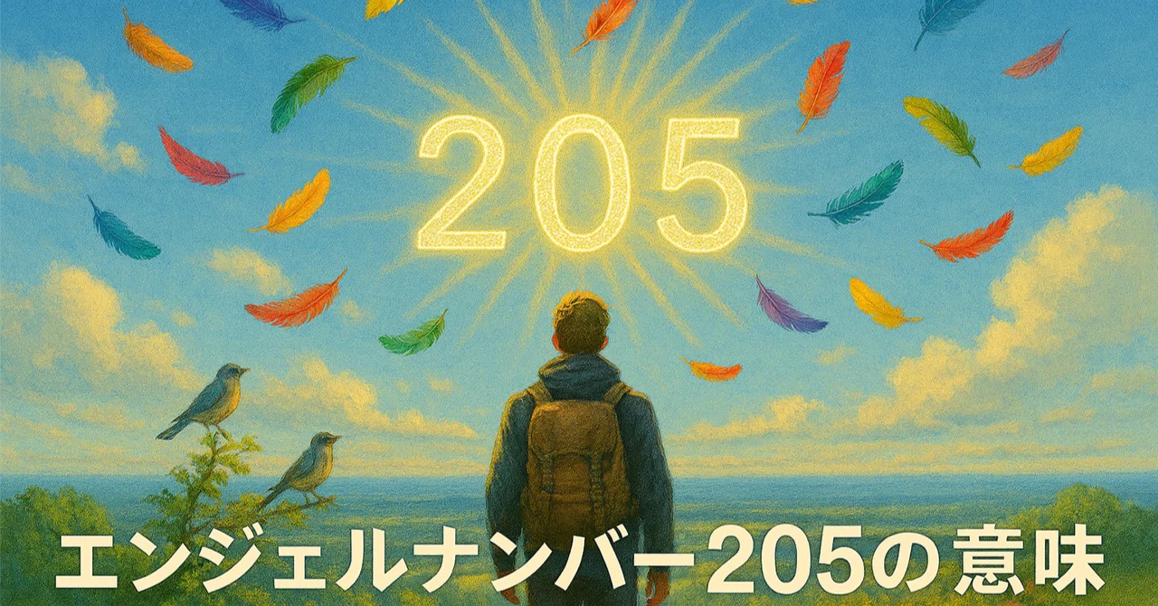 【エンジェルナンバー205の意味】変化の中にある安定と導き、信頼して進むことで新しい流れが開かれる｜Twosouls Reading
