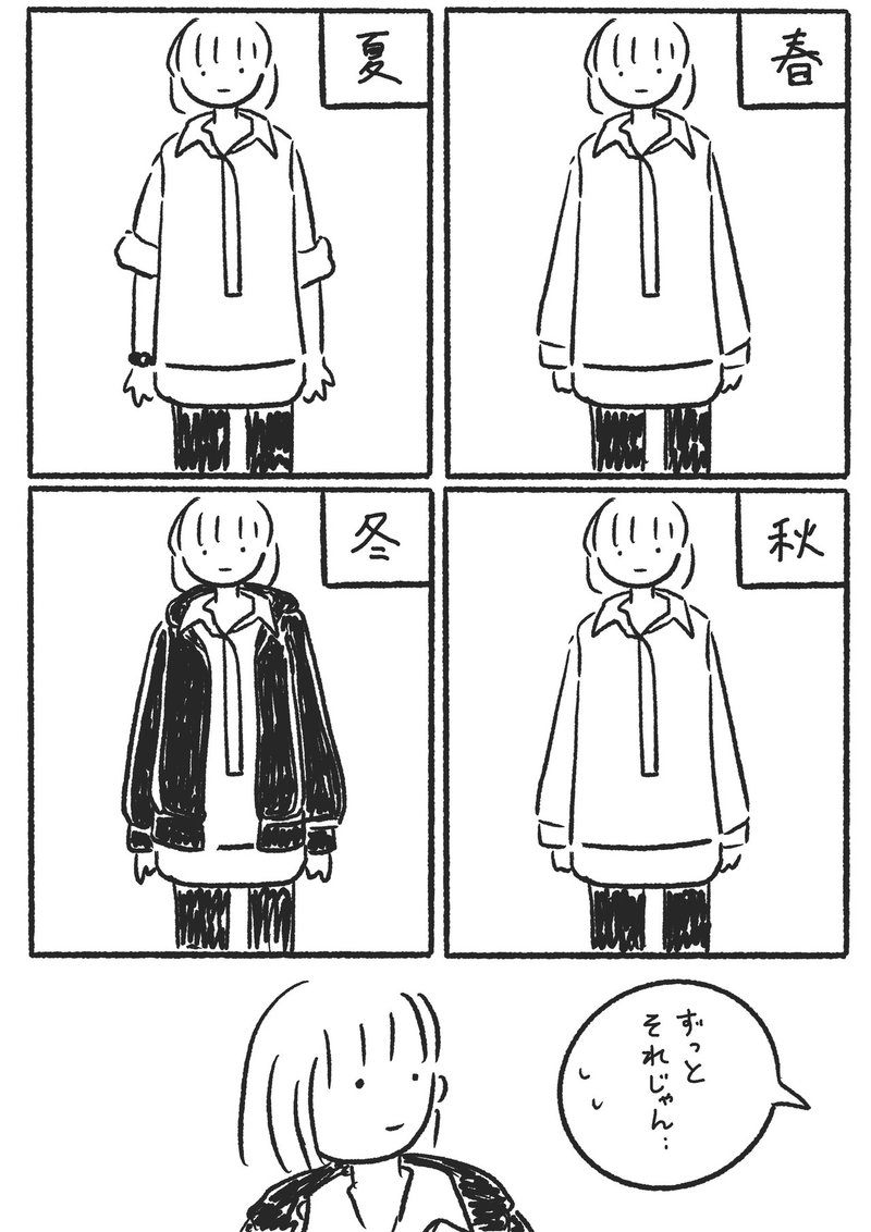 おしゃれには興味がない というファッション 06 にわあやの Note
