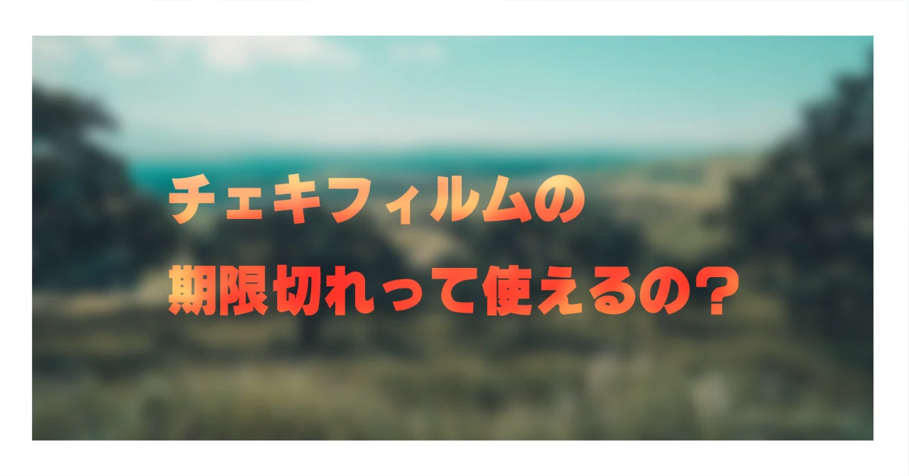 チェキフィルムの期限切れって使えるの？｜チェキラボ（Cheki Lab）
