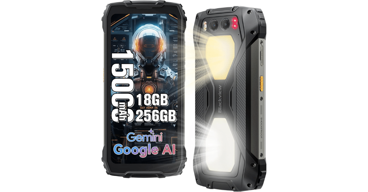 Blackview BV7300 タフネススマホ 18GB+256GB ブラック｜GetGadgetGot