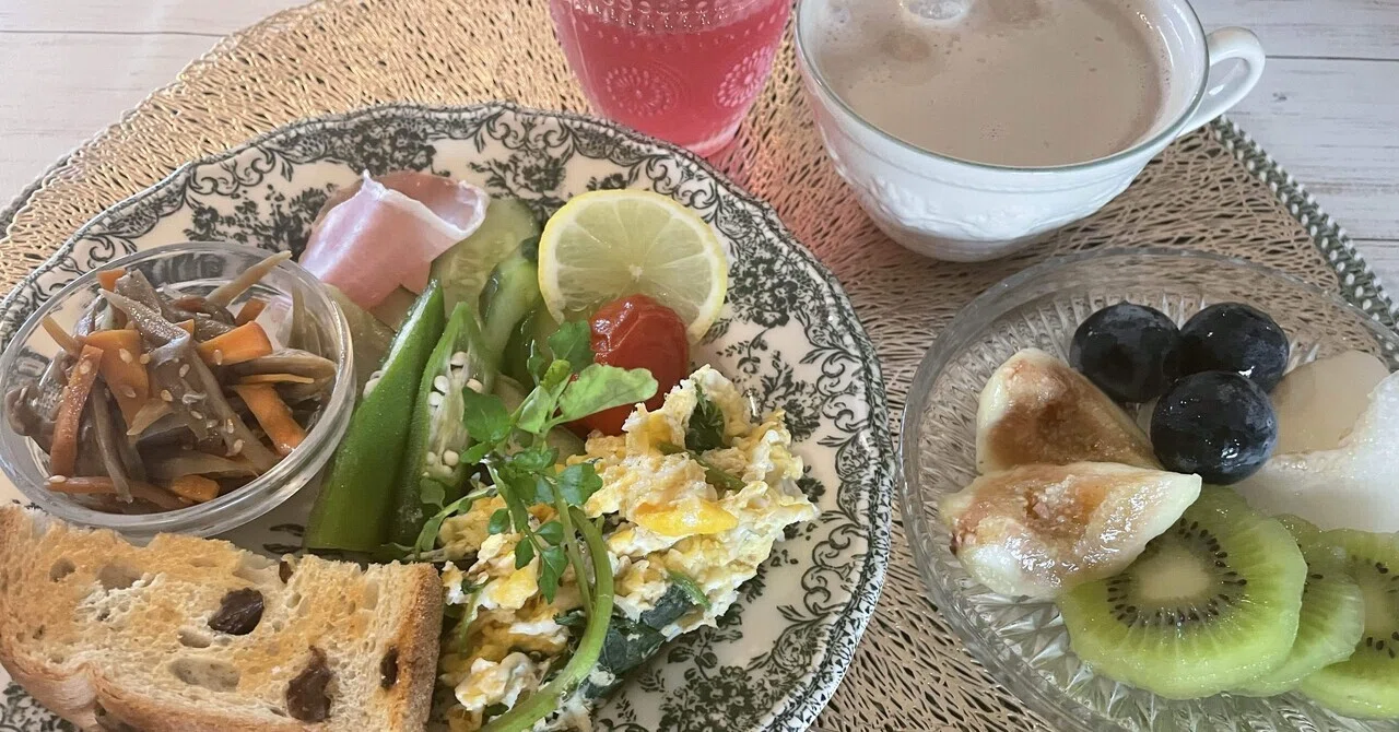 Breakfast note 🥝 8/18｜和楽 万由子