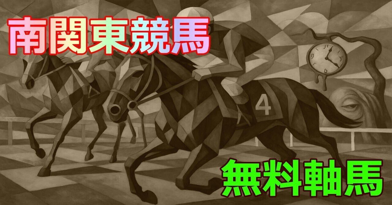 浦和、川崎】ルーキーズサマーカップ(SIII)の軸馬を無料で公開