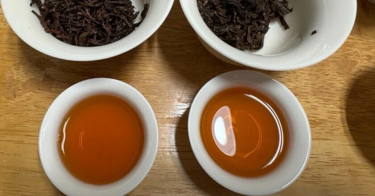 台湾茶（紅玉紅茶＆蜜香紅茶）を飲む250816｜横山武志／建築家・「臺灣