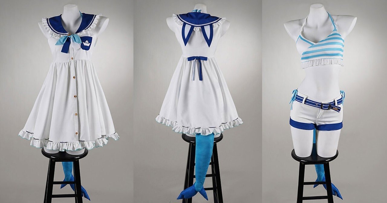 Vtuberバーチャル YouTuber SamekoSaba さめこさば コスプレ衣装｜CUTE