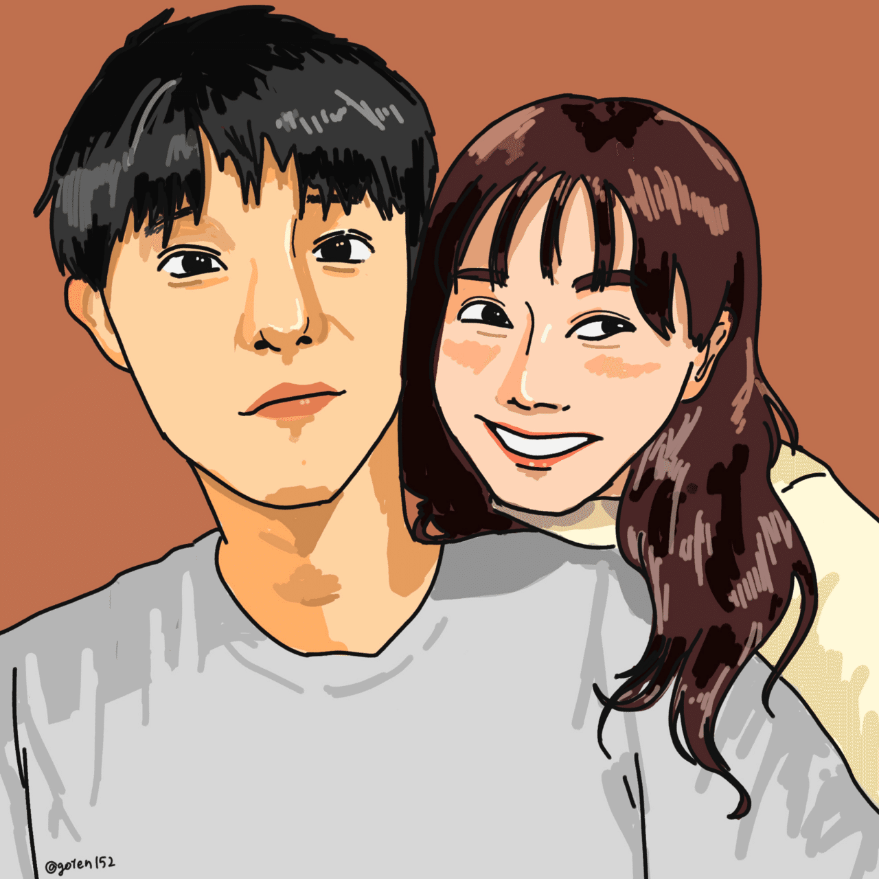 似顔絵、描きます。｜ごてん