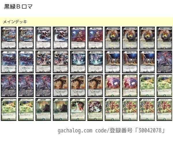 あの頃のデュエマ デッキリスト 丁寧 Note あの頃のデュエマ デッキリスト 丁寧 Note