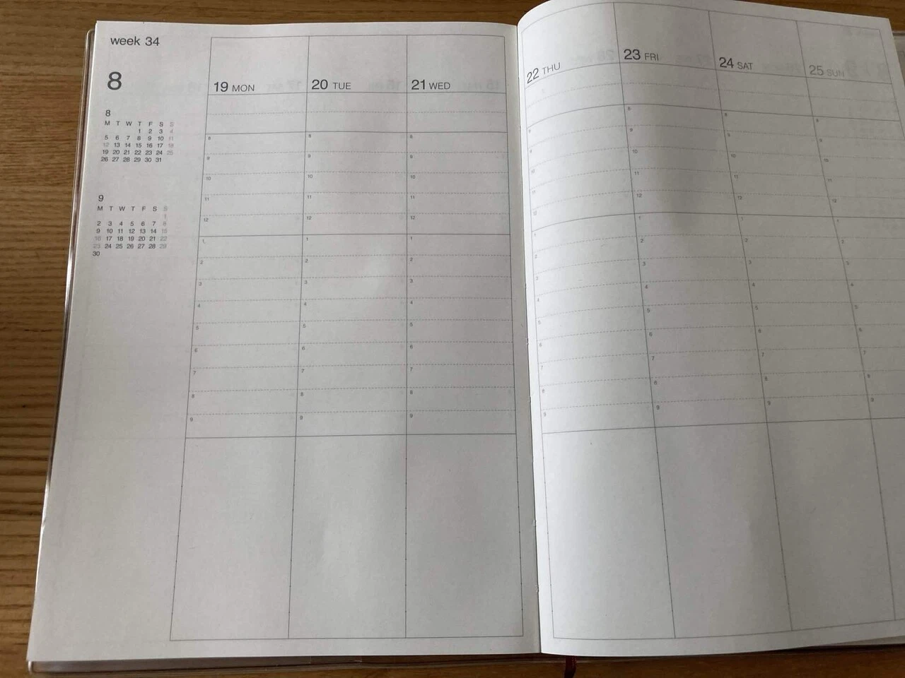 Calendar Note Example A story about my love for calendars and planners.|marina