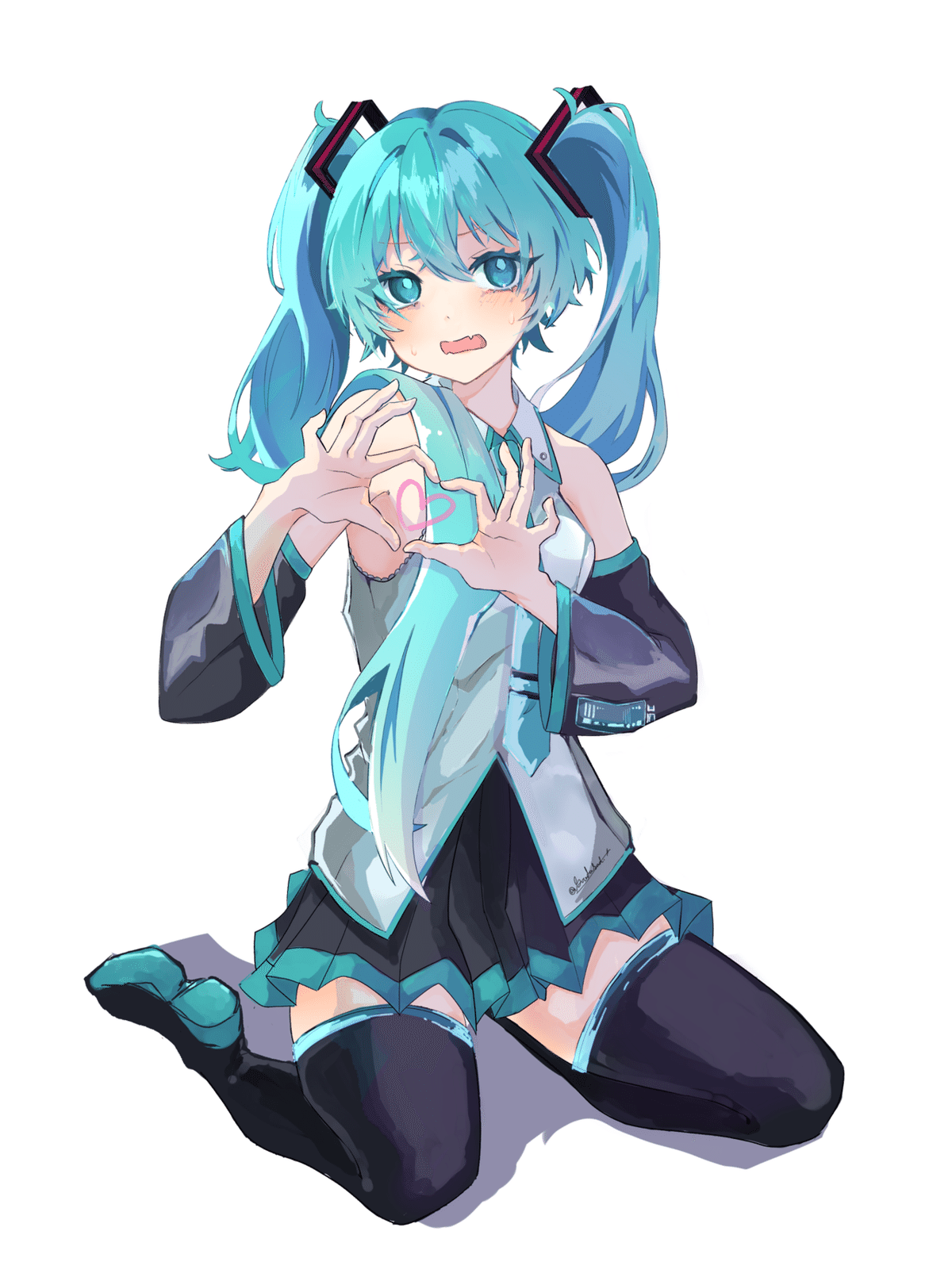 日記】初音ミク￤イラスト記録 1｜すればのおえかき