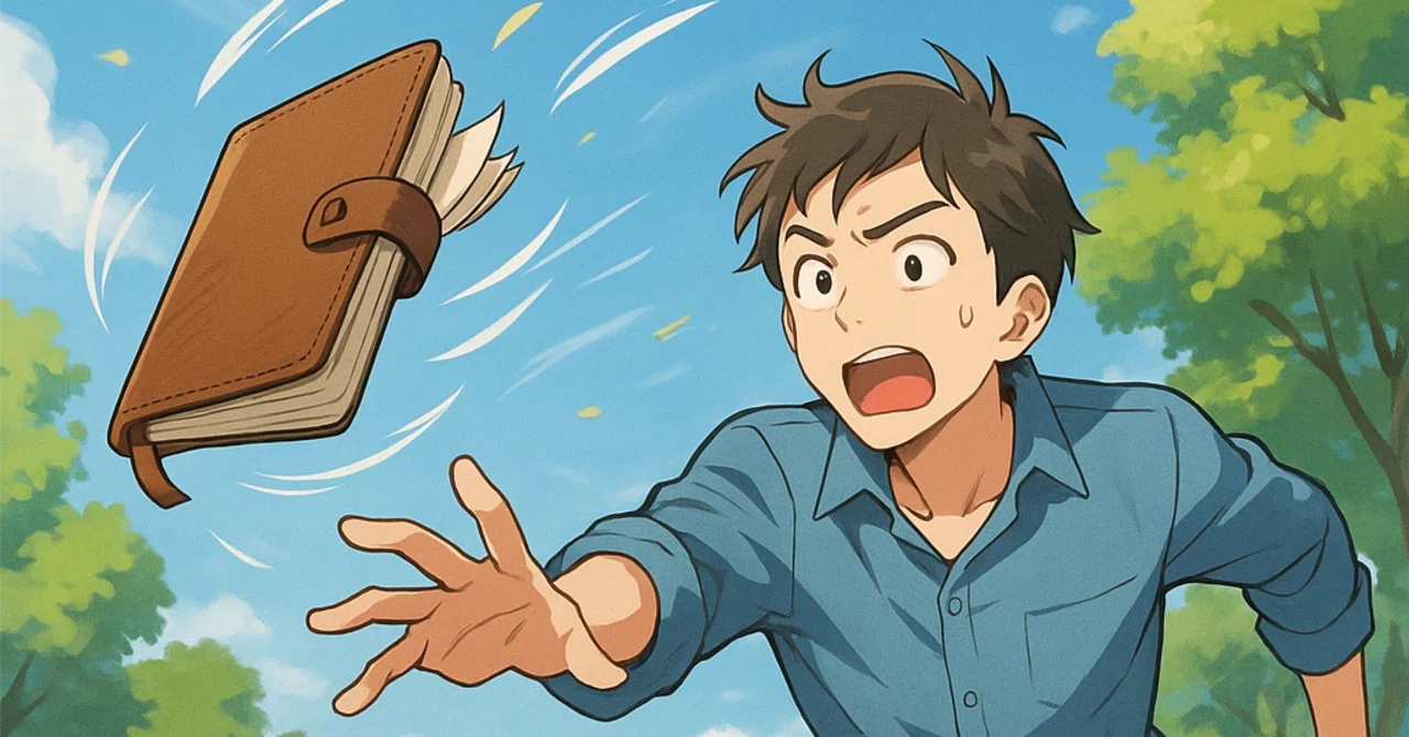 Short Story: The Notebook Blown by the Wind｜2号