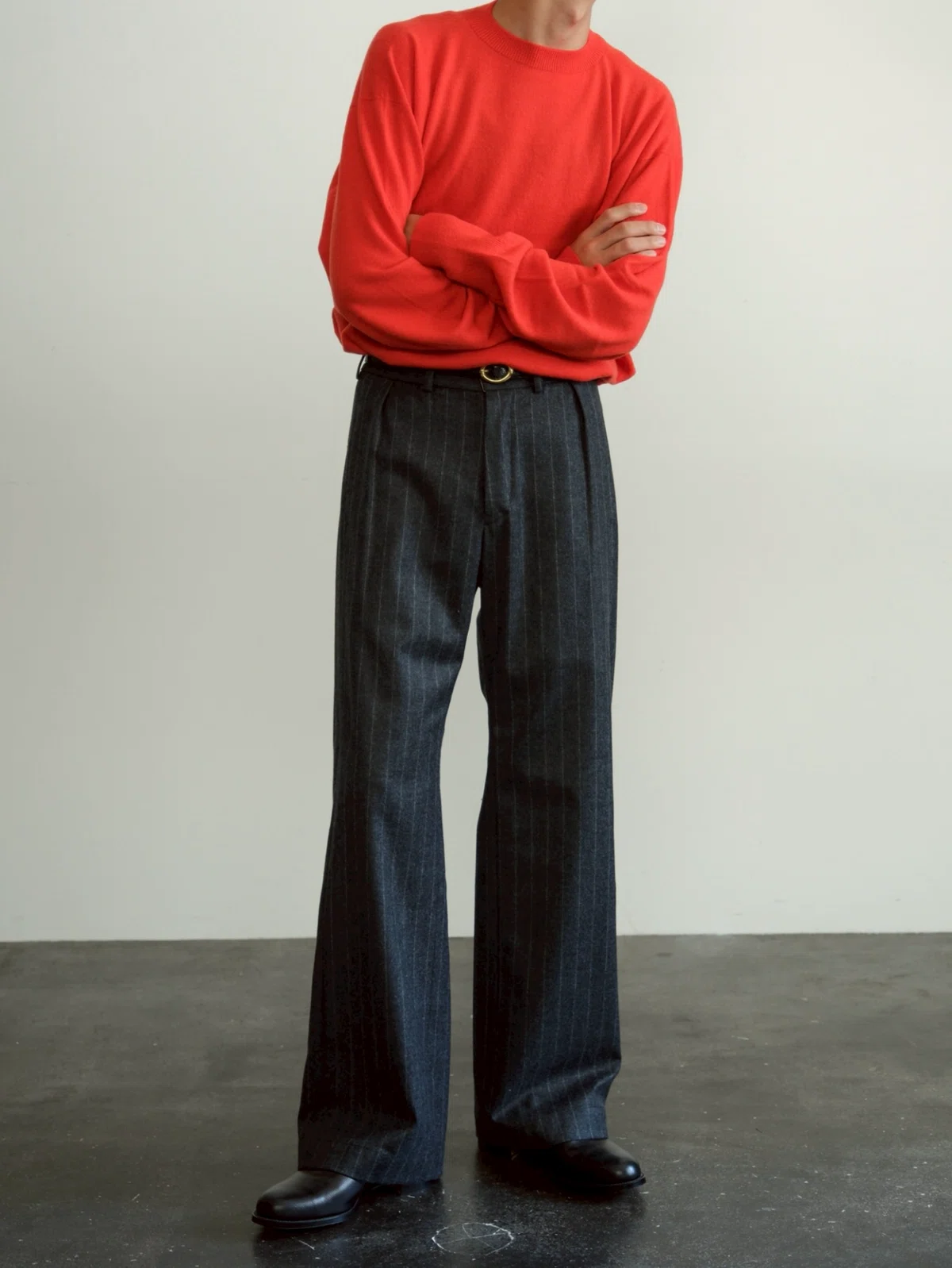 【MusterWerk別注】m's braque CinchBack baggy 幻スラックス｜y_s_k117