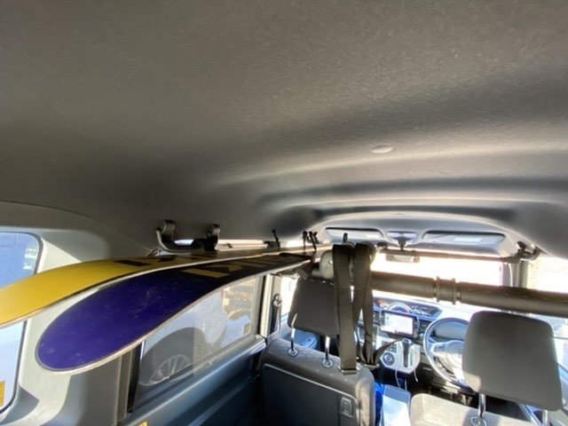 スキーを車内に積む Westmt Note