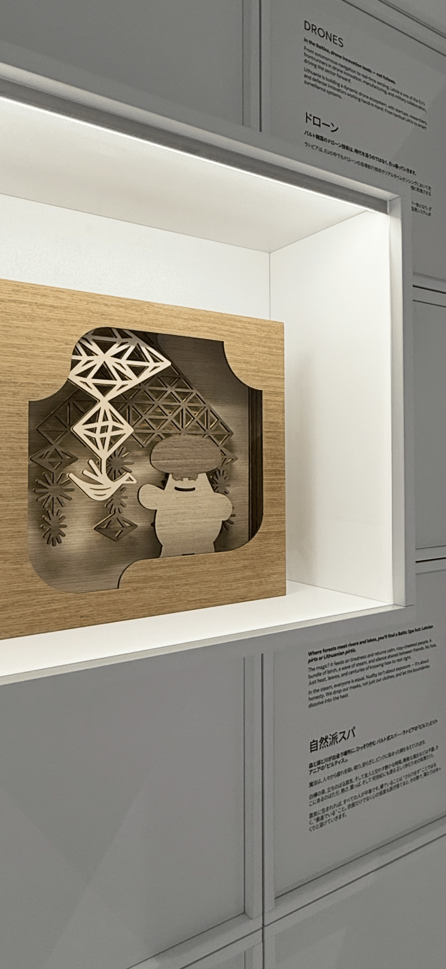 EXPO 2025 『バルト パビリオン』 美しき薬草標本がズラリと