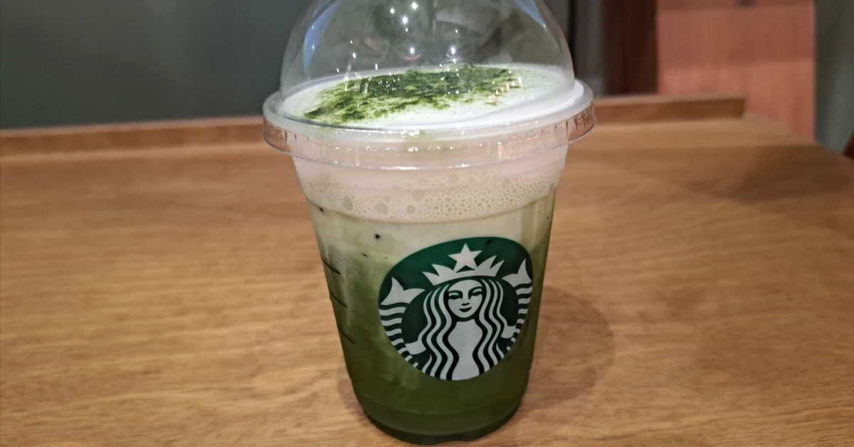 [Food] Refreshing Matcha Mousse Tea｜ジロ頭巾