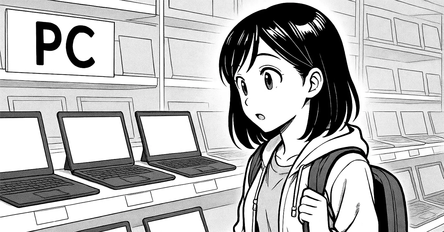 初めてパソコンを買う人がどれを選んだらいいか、完璧な回答を教える 