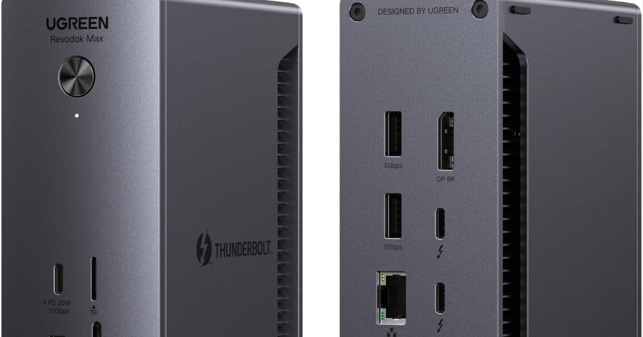 30%OFF】UGREEN Revodok Max 213 13-in-1 Thunderbolt 4