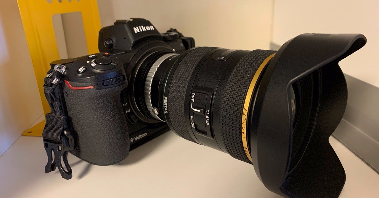 PENTAX DA☆レンズをNikonZ6に取り付けてみた｜きくりんぐ