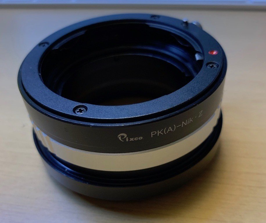 PENTAX DA☆レンズをNikonZ6に取り付けてみた｜きくりんぐ