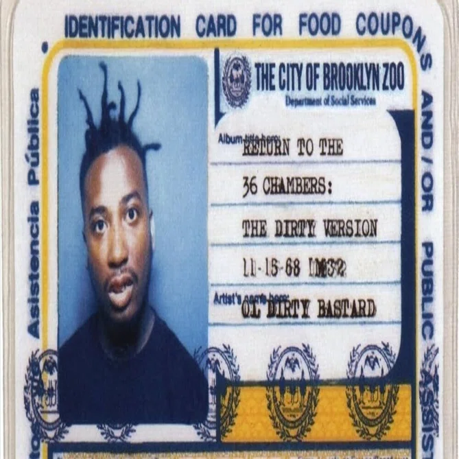 生活扶助カードのジャケから始まる異形の名盤 Ol' Dirty Bastard