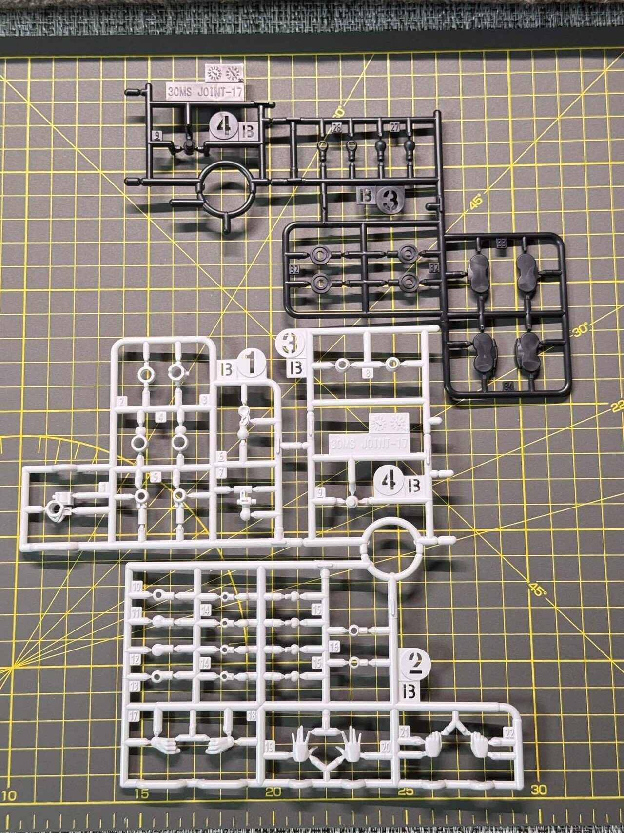 お気楽パチ組｜30MS セスティエを組んでみた｜阿藤 根久