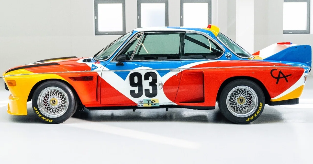 1/18 BMW アートカー アレクサンダー・カルダー BMW 3.0 CSL 1/18 BMW アートカー アレクサンダー・カルダー BMW 3.0 CSL