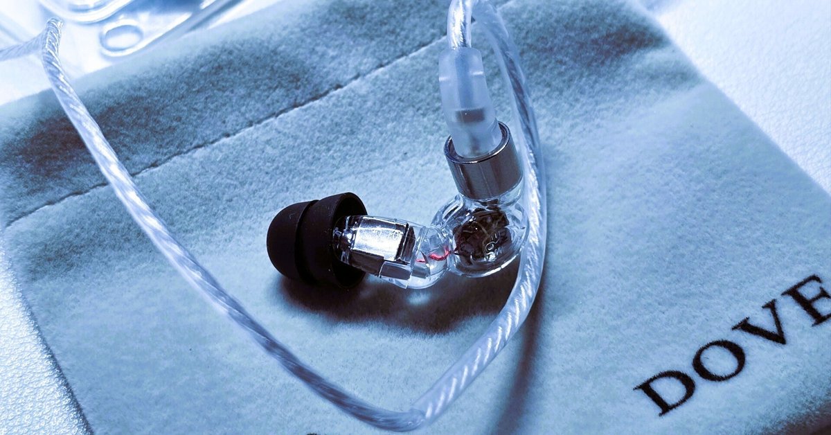 PR】Dove Audio SEEDS BA HiFi Gaming IEM Earphone レビュー