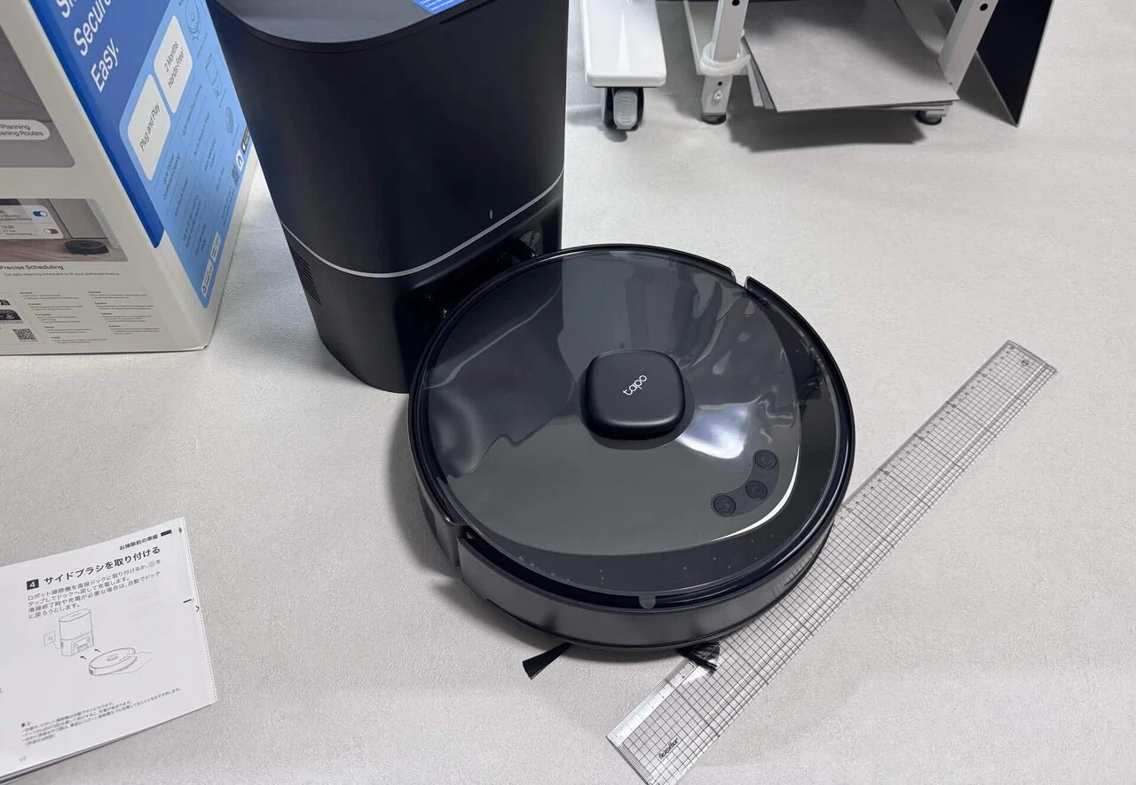 Tapo RV30 Max Plus】2ヶ月ほったらかし自動でお掃除！LiDAR×自動ゴミ