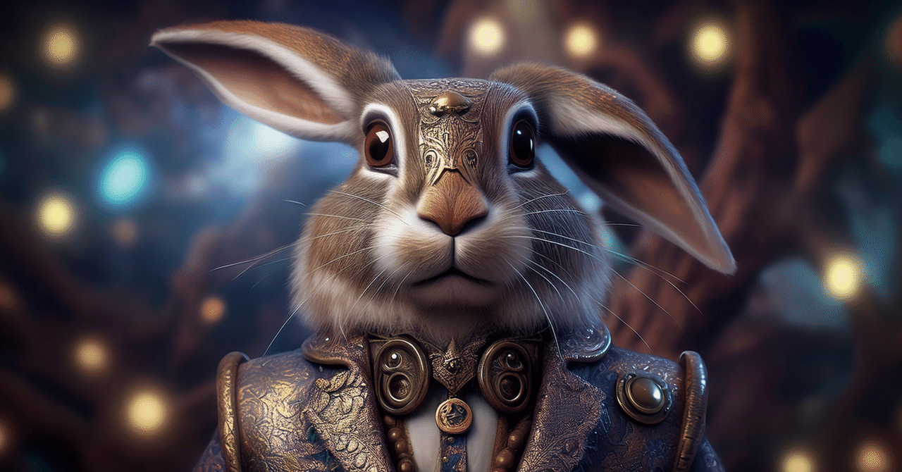 世にも奇妙なウサギさん？｜miraisya