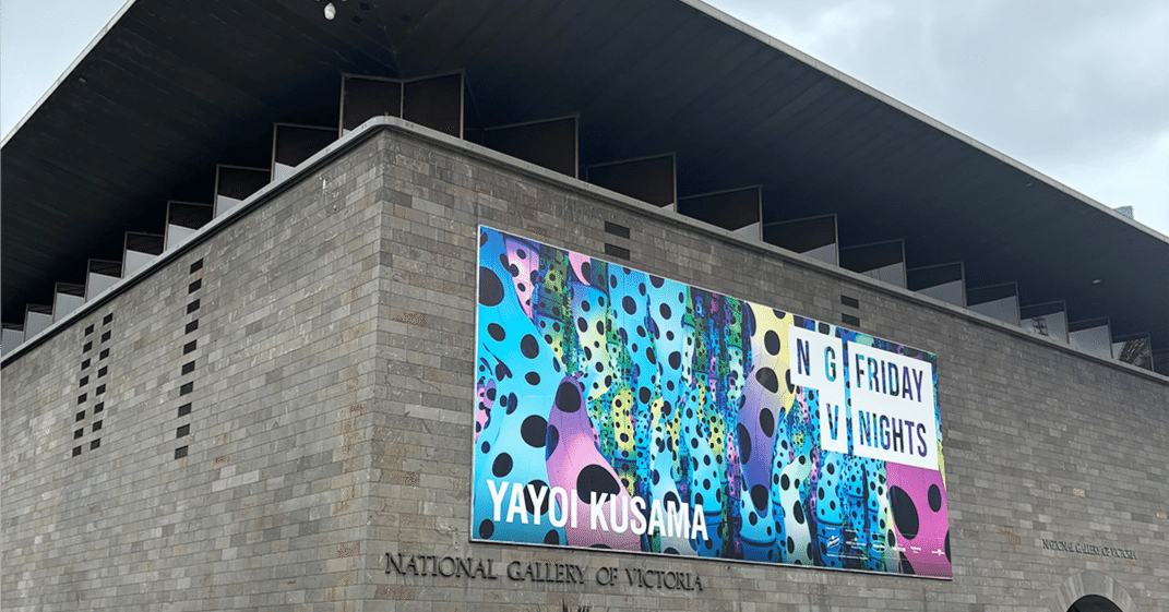 メルボルンで出会った、草間彌生の世界｜Nabe