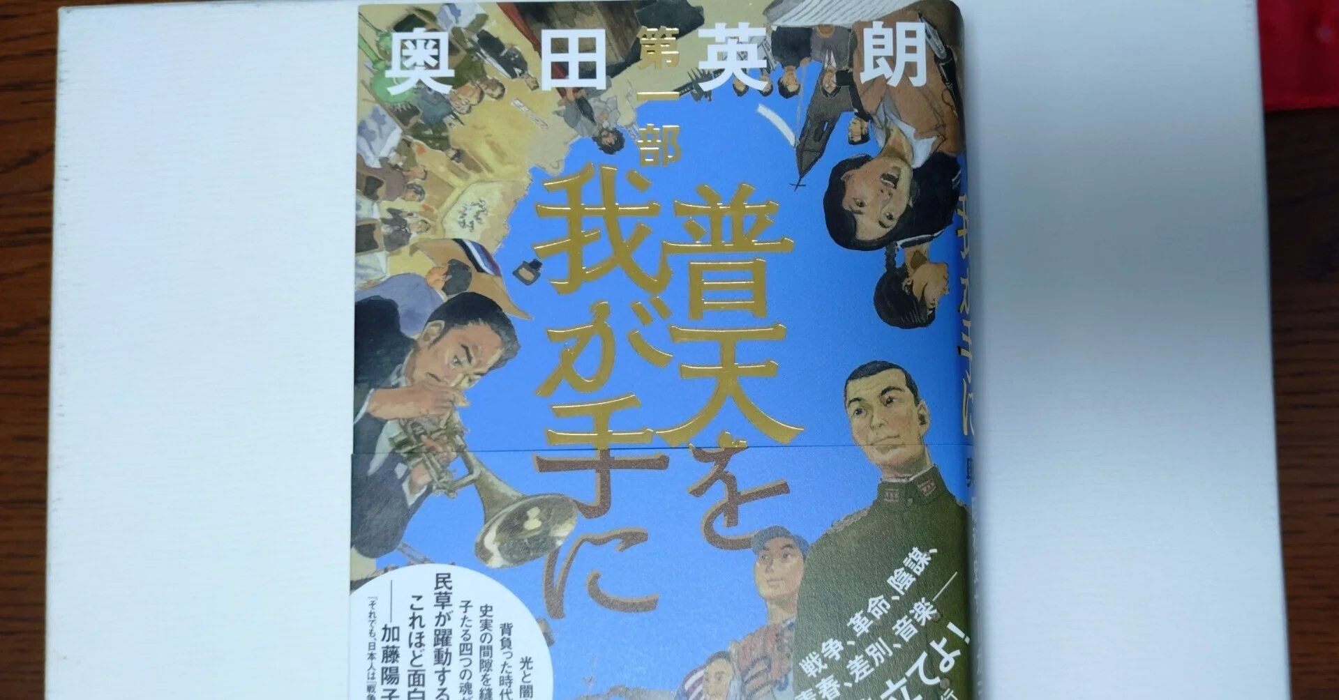 読書】普天を我が手に 第一部｜乃梨子