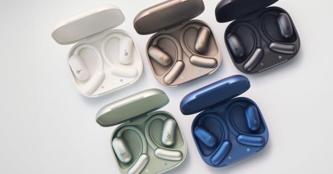 耳を塞がず、生活に溶け込むイヤホン「Anker Soundcore AeroFit 2