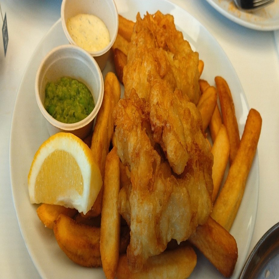 フィッシュアンドチップス対決｜ゆきんこ