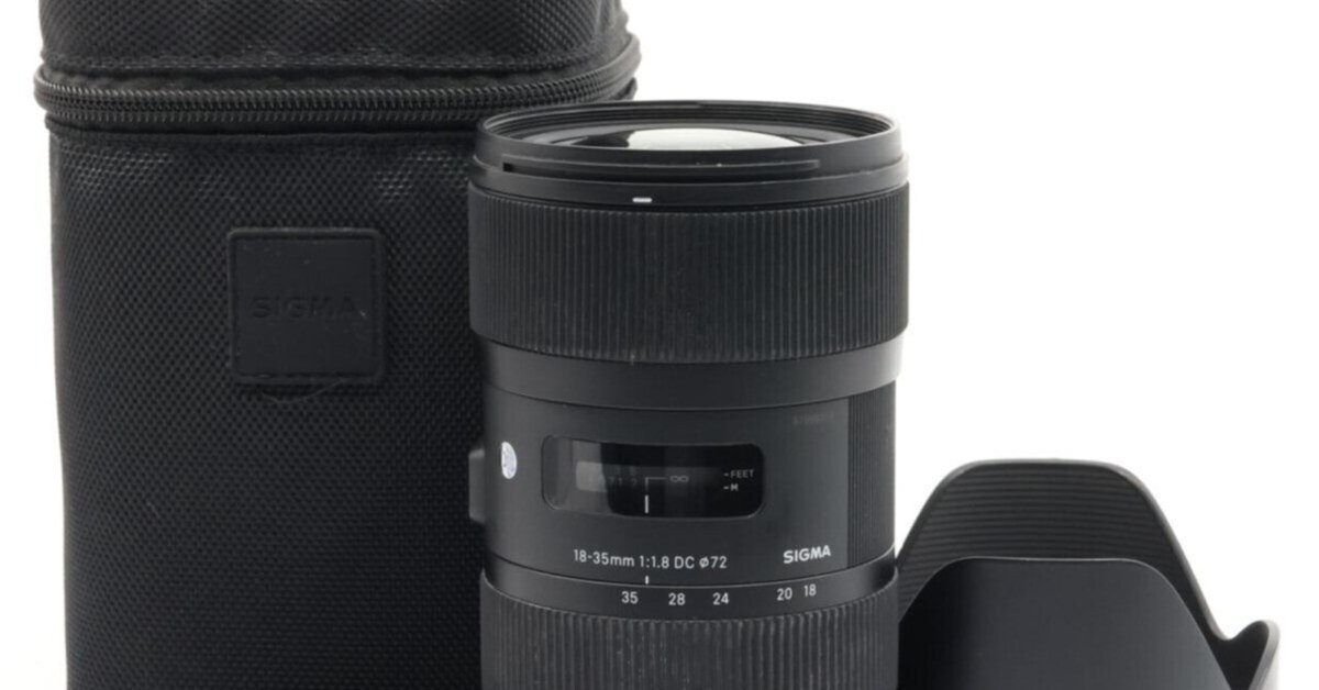 2025/08/19入荷｜Sigma 18-35mm F1.8 DC Art Fマウント｜大口径