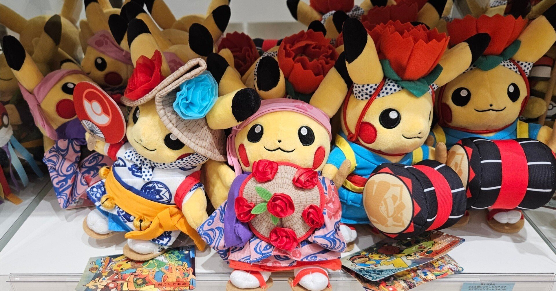 韓国限定 ポケモン ポップアップ ピカチュウ ぬいぐるみ 釜山 5点