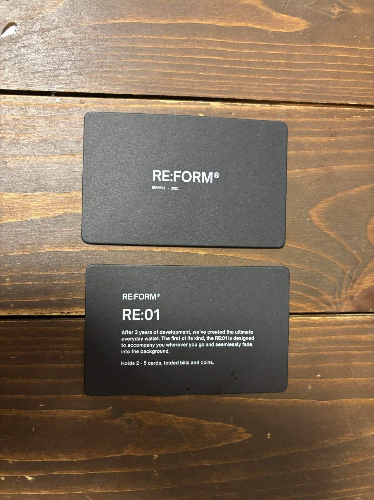 レビュー: RE:FORM® RE:01 (コインスリーブ)｜モノクロ男(おのくろお)