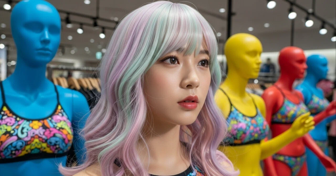 [Whisk] Pretending to be a Mannequin Part 1｜きつねのめがみ