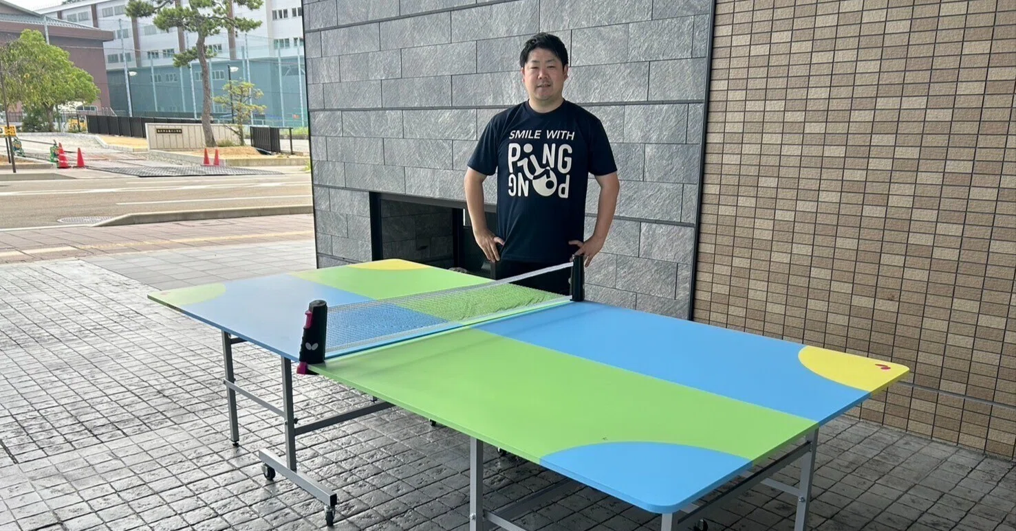 止まらず走る。スポンサーセールスと「ピンポンで笑顔PJT」｜西東輝