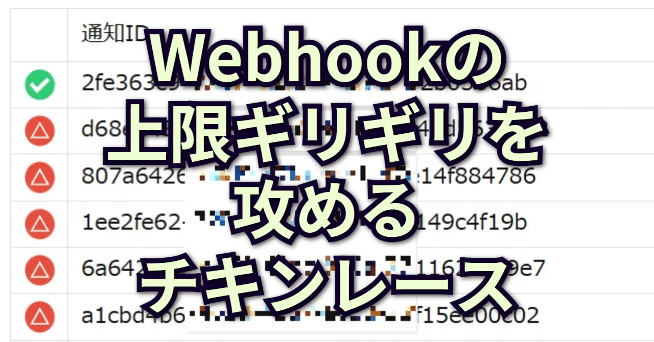 【N】ページ　　リクエスト商品のため kintone] Webhookの上限値ギリギリを攻めるチキンレース｜M橋D輔