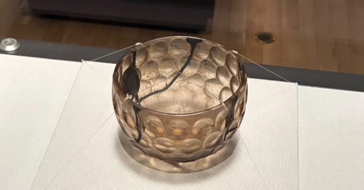サーサーン朝の煌めき・白瑠璃碗（＆東博エディタソン）｜りん