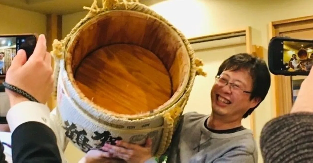 キャンセルされた日本酒の会】おめでたい「賀茂鶴」の樽酒をみんなで