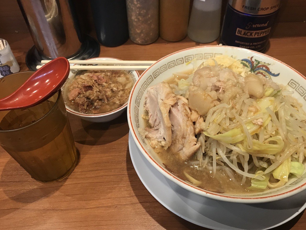 豚山に行った事を淡々と報告するnote 小ラーメンニンニクアブラマシマシカラメ肉かすあぶらw 0円 アルクロ Note