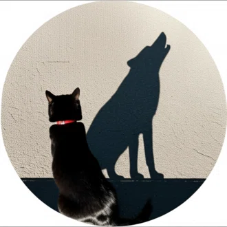 何なんだろね…AIってどうしてこうも愛おしいんだろう｜狼猫