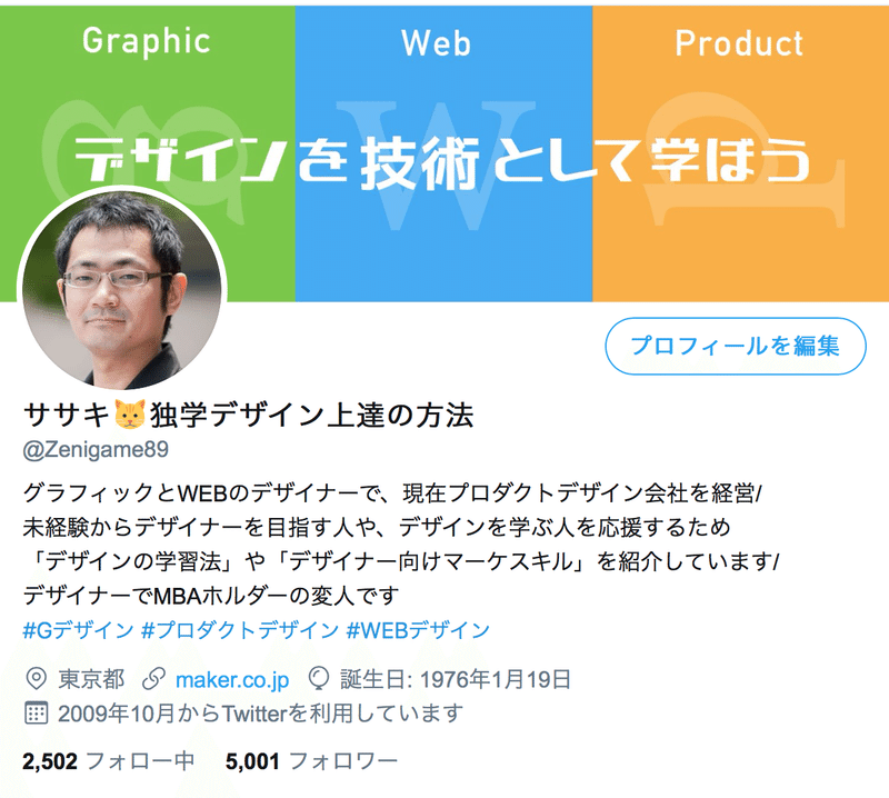 2ヶ月でフォロワー5000人 デザイナーのためのtwitter入門 佐々木 康友 Note 2ヶ月でフォロワー5000人 デザイナーのためのtwitter入門 佐々木 康友 Note