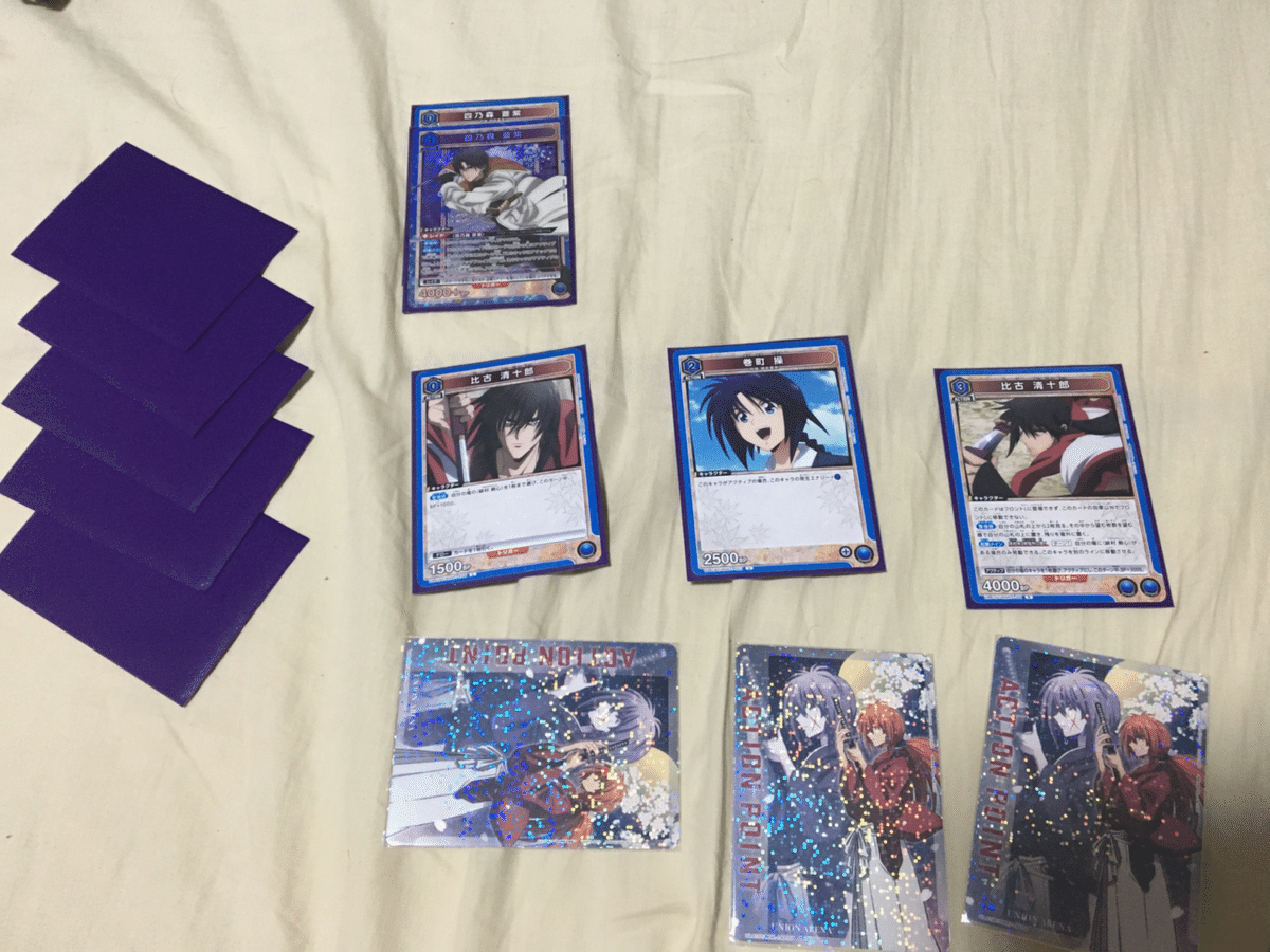 ユニオンアリーナ　るろうに剣心　【青】御庭番衆(蒼紫＆操)デッキ(ST入り)⑥ 青】御庭番衆(蒼紫＆操)デッキ(ST入り) - ユニオンアリーナ